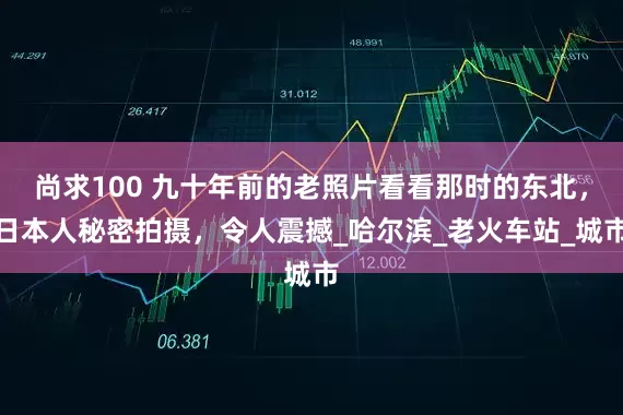 尚求100 九十年前的老照片看看那时的东北，日本人秘密拍摄，令人震撼_哈尔滨_老火车站_城市