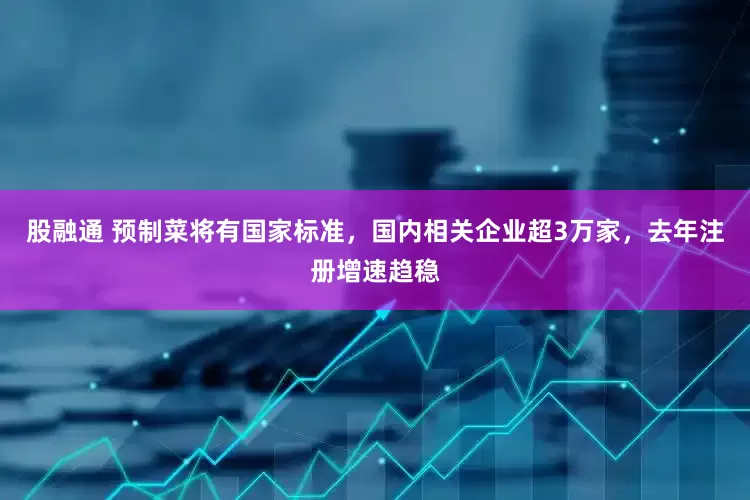 股融通 预制菜将有国家标准，国内相关企业超3万家，去年注册增速趋稳